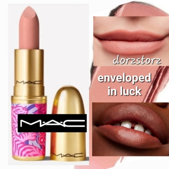 MAC Cosmetics Makeup Mac Powder Kiss Nude Lipstick Lunar New Year